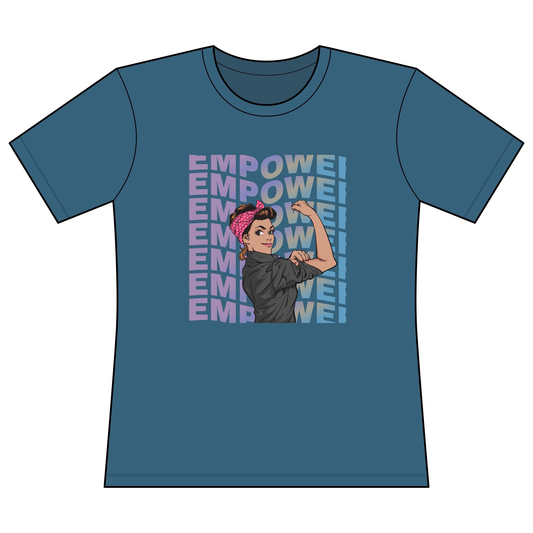 Empower Rosie| Feminist Empowerment Slim Fit Tee