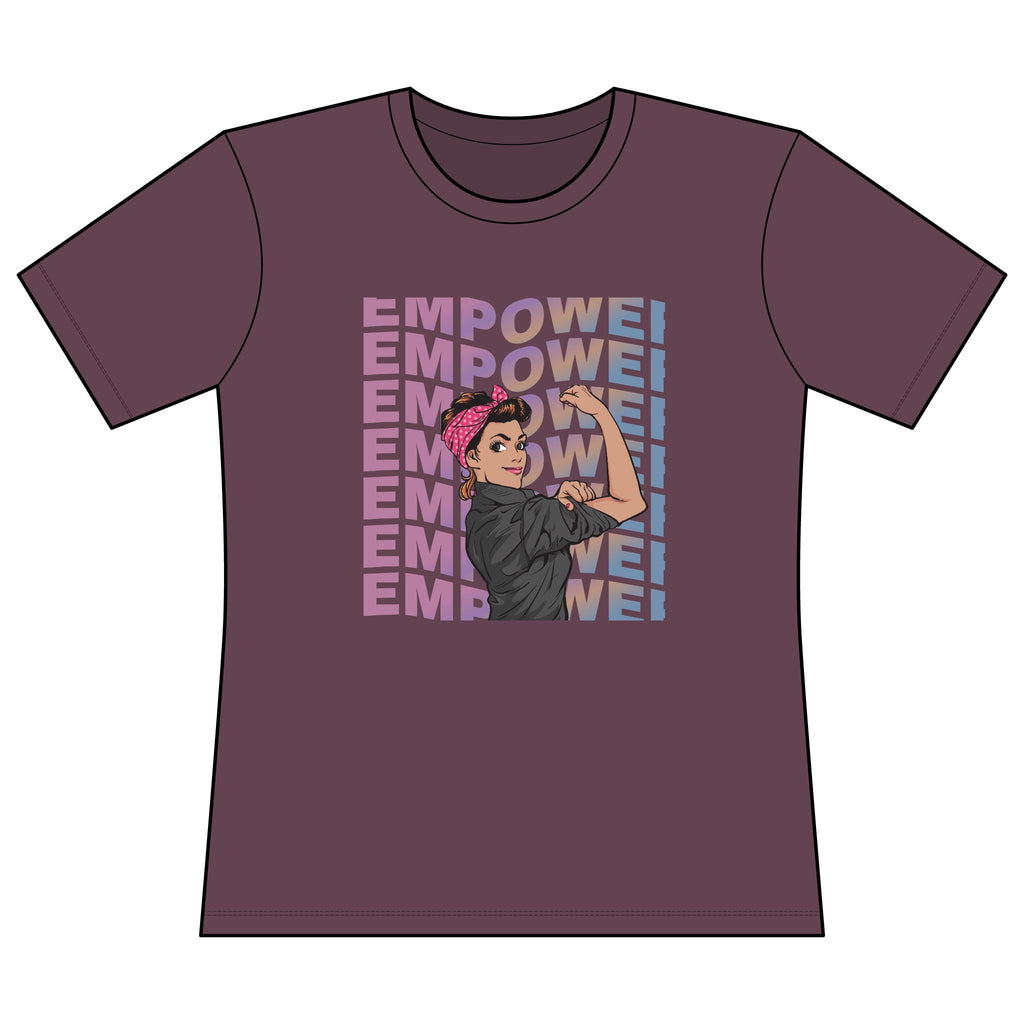 Empower Rosie| Feminist Empowerment Slim Fit Tee