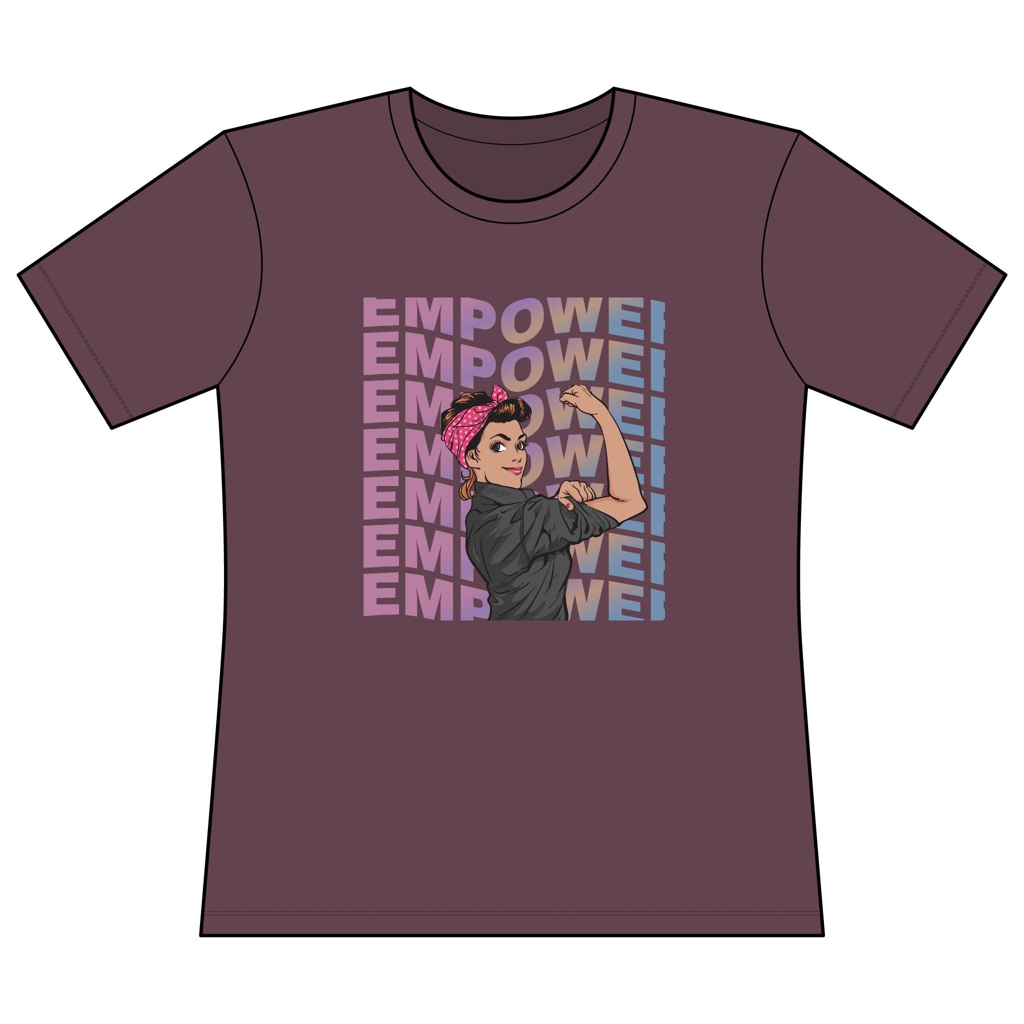 Empower Rosie| Feminist Empowerment Slim Fit Tee