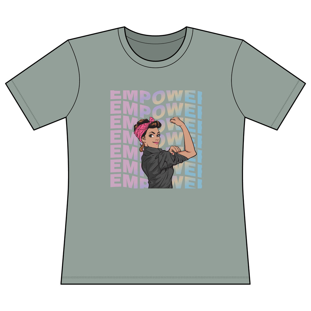 Empower Rosie| Feminist Empowerment Slim Fit Tee