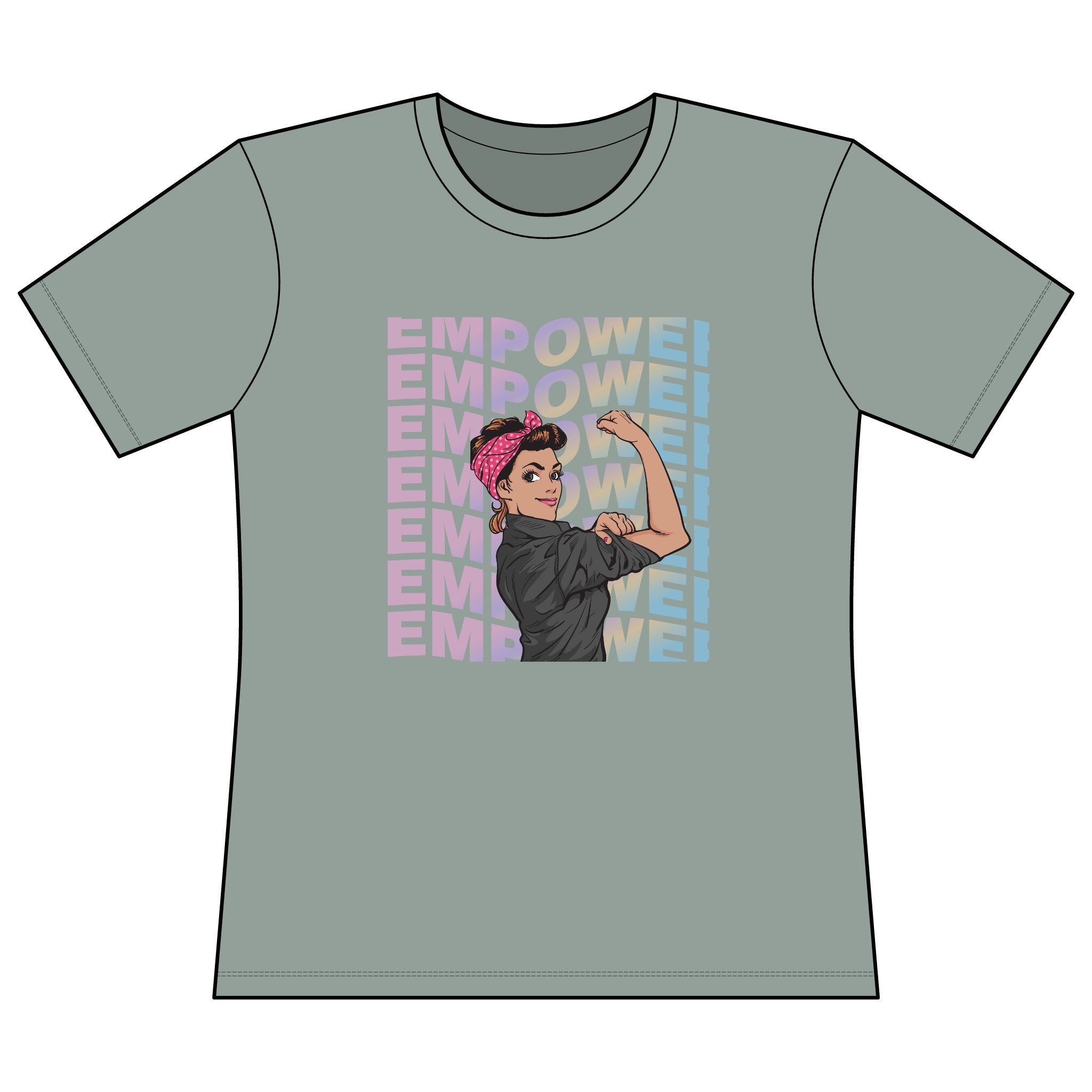 Empower Rosie| Feminist Empowerment Slim Fit Tee