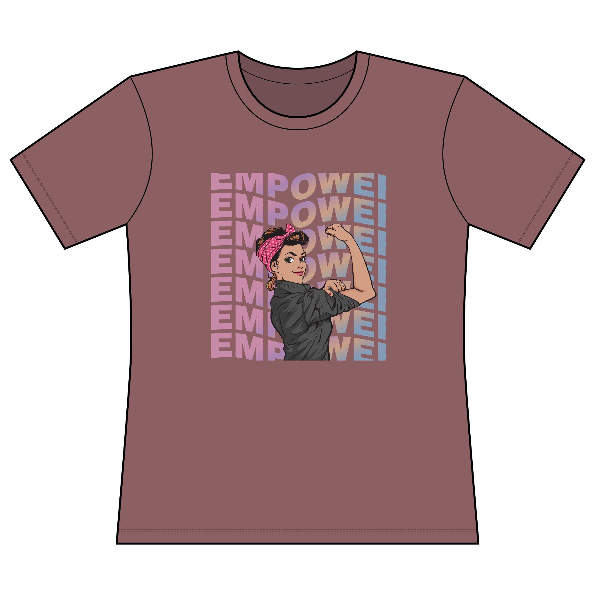 Empower Rosie| Feminist Empowerment Slim Fit Tee
