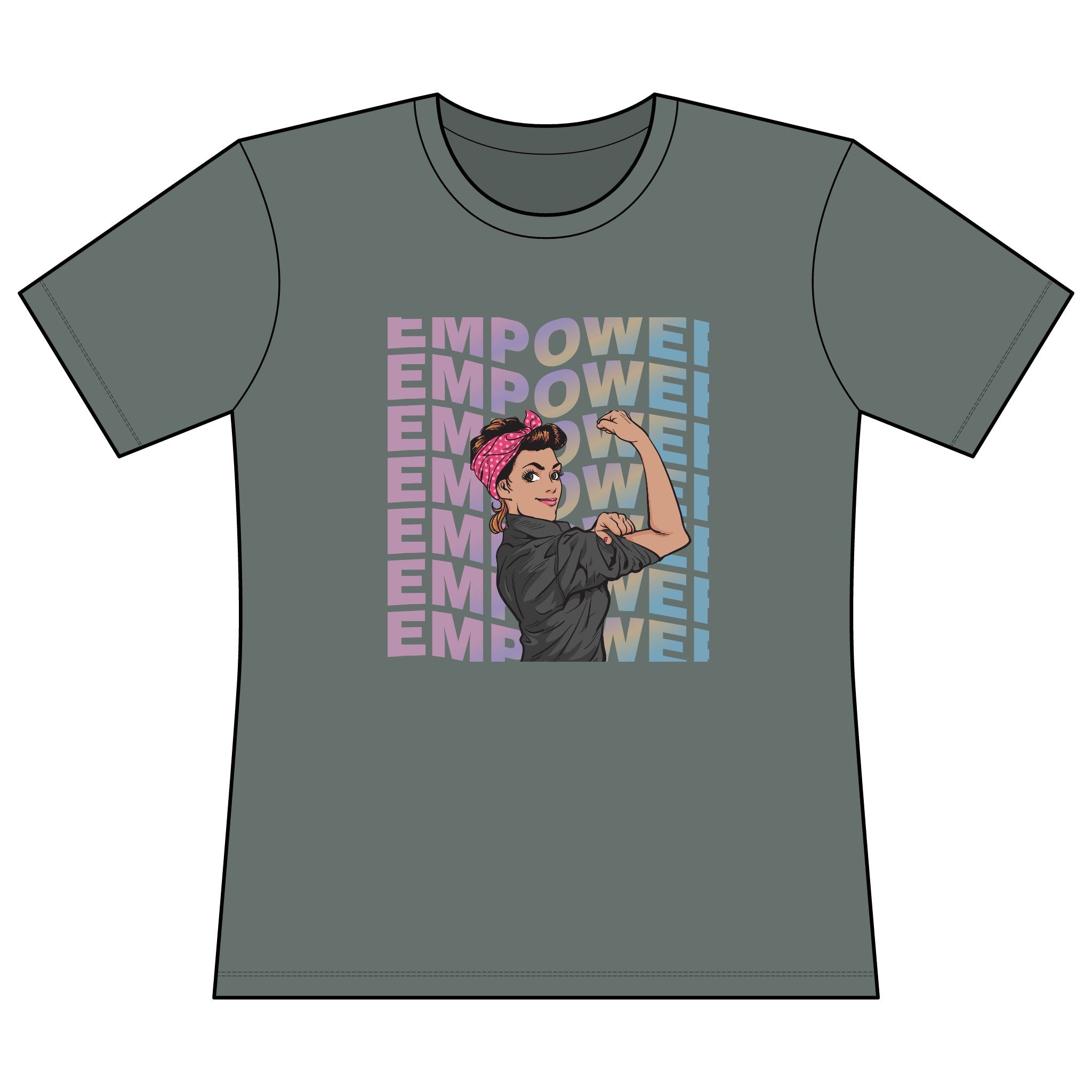 Empower Rosie| Feminist Empowerment Slim Fit Tee